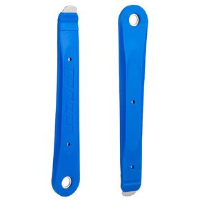 KIEVODE Set of 2 Steel-Core Tyre Levers for Mountain and Road Bikes - Durable Metal Tire Carded Tools for MTB and Bicycle Repairs