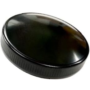 BLACK Vented Gas Cap Motorcycle Tank Peanut Style Sportster Bobber Harley Davidson Dyna Electra Chopper Bayonet Cam Fuel Caps Custom Bike Builder Shovelhead OEM 61103-36 DS 38-0534 145389 0703-0431 HD