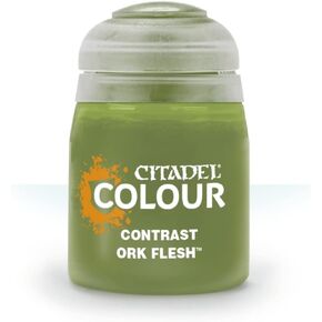 Games Workshop Citadel Pot de Peinture - Contrast Ork Flesh (18ml)