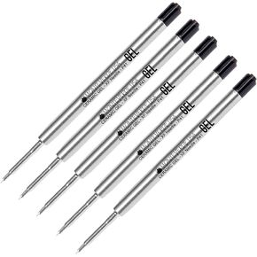 5 - Monteverde Capless Gel Ballpoint Refill to Fit Parker Ballpoint Pens, Needle Point, Extra-Fine (Bulk Packed) (Black) in Kuwait