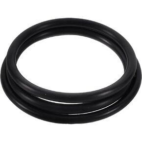 VICASKY Singing Bowl Mat 3pcs Black Rings Crystal Singing Bowl Silicon Rubber O- Ring Sound Bowl Rubber Ring Yoga Meditation Bowls Cushions Crystal Singing Bowl Accessories Sound Bowl Mat