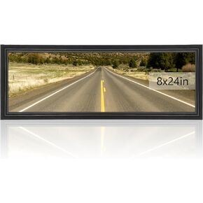 20x40 Picture Frame, Natural Wood Poster Frame, Home Decor Natural Gallery Frame, Horizontal or Vertical Format, Sturdy Frame and Plexiglass, Large Photo Frame Wall Art, for Photos, Artworks, Posters