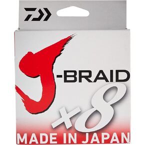 Daiwa J-Braid 300M 8-Strand Woven Round Braid Line