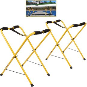 Suspenz Folding Kayak Stand, Portable Stands for Kayaks, Canoes & SUPs - 150 lb Capacity - Size Large 22-1819