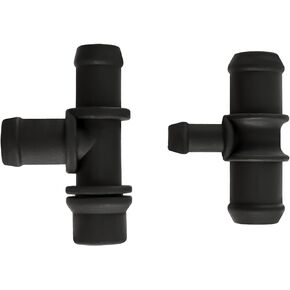 FUSCH 2PCS HVAC Heater Water Hose Tee Compatible with 2010 2011 2012 2013 Transit Connect 2.0L Replace#: 9T1Z-18472-C KH-623