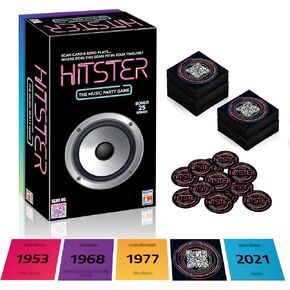 Fotorama Hitster Jumbo Edition: The Ultimate Music Quiz Party Card Game for Adults and Families - 2 to 10 Players Ages 16+ in Kuwait