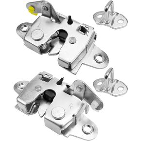 Tailgate Lock Latch with Striker Fit for Toyota Tacoma 2004-2015 Hilux 2004-2011 Vigo 2004-2011 Replace 65790-0K010 65780-0K010