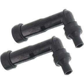 Spark Plug Boot Cap Cover Resistor 120 Degree Motorcycle Scooter Dirt Bike ATV 2pcs