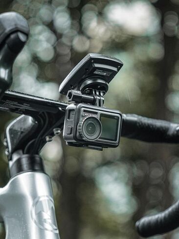 حامل ROCKBROS الأمامي لدراجة الطريق، حامل كمبيوتر مدمج من الألومنيوم لركوب الدراجات متوافق مع Garmin Bryton Wahoo in Saudi Arabia