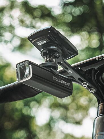حامل ROCKBROS الأمامي لدراجة الطريق، حامل كمبيوتر مدمج من الألومنيوم لركوب الدراجات متوافق مع Garmin Bryton Wahoo in Saudi Arabia