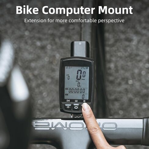 حامل ROCKBROS الأمامي لدراجة الطريق، حامل كمبيوتر مدمج من الألومنيوم لركوب الدراجات متوافق مع Garmin Bryton Wahoo in Saudi Arabia