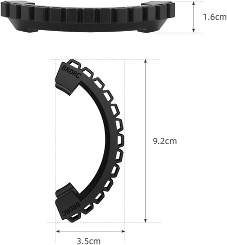 حلقات حماية BTG Bumper Crash Rings لملحقات طائرات DJI Avata Drone (أسود) in Saudi Arabia