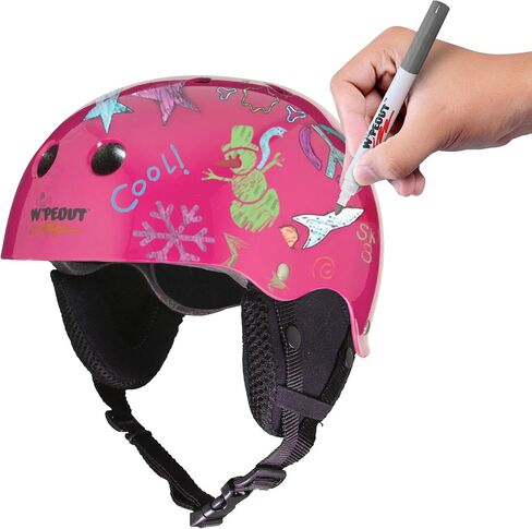 Wipeout Dry Erase Kids Helmet for Skiing and Snowboarding in Saudi Arabia