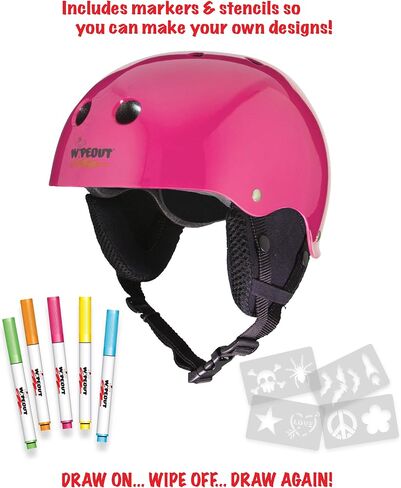 Wipeout Dry Erase Kids Helmet for Skiing and Snowboarding in Saudi Arabia
