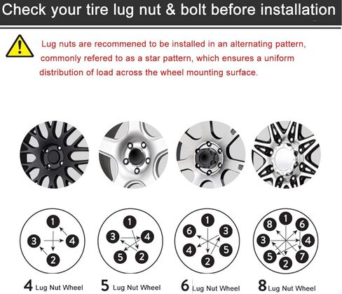 صواميل عروة عجلة من الكروم من MuHize - صواميل عروة إطارات M14x1.5 مطورة مع مفتاحين، 32 قطعة صواميل عروة شديدة التحمل بنهاية مغلقة 7 صواميل عروة بطول 2 بوصة، 60 درجة سداسية in Kuwait