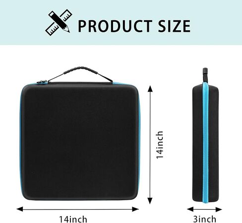 Risou Toy Display Storage Container Box Compatible with Hot Wheels Car,Matchbox Cars,Fits 80 toy cars.(Case Only) in Kuwait