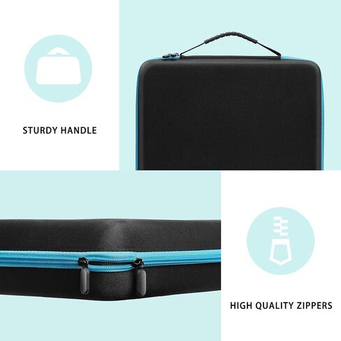 Risou Toy Display Storage Container Box Compatible with Hot Wheels Car,Matchbox Cars,Fits 80 toy cars.(Case Only) in Kuwait