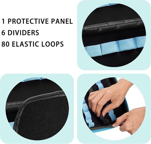 Risou Toy Display Storage Container Box Compatible with Hot Wheels Car,Matchbox Cars,Fits 80 toy cars.(Case Only) in Kuwait