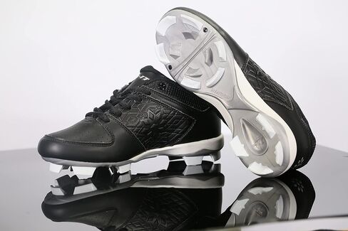 مزق تكنولوجيا المعلومات | مربط الكرة اللينة الماسي للسيدات | مقاس 8.5 | أسود in Kuwait