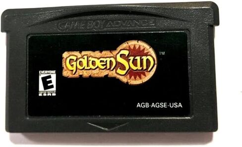 خرطوشة لعبة Gamevortex Golden Sun لإصدار Game Boy Advance GBA الأمريكي in Kuwait