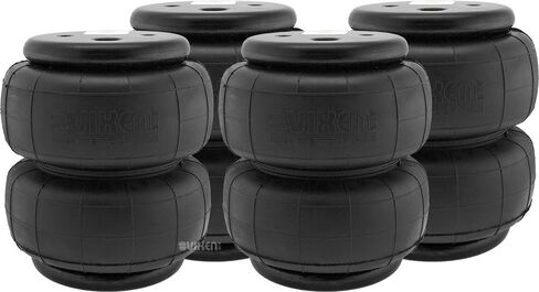Vixen Air 1/2" NPT Single Air Port Suspension Air Spring/Air Bag Dual Pack VXD2600DP in Saudi Arabia