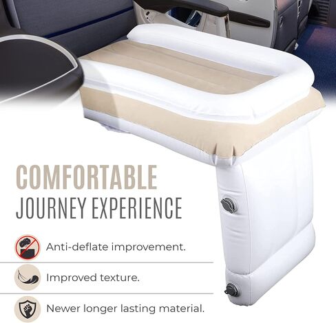 New and Improved Travel Toddler Airplane Bed - Inflatable and Convenient for Safe and Comfortable Flights with Infants and Toddlers - Fits Most Airline Seats - Lightweight and Portable in Saudi Arabia