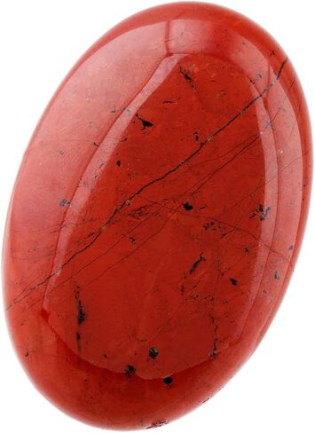 Nupuyai Soap Shape Healing Palm Stone, Smooth Pocket Worry Crystal,Green Aventurine,Set of 2 in Saudi Arabia