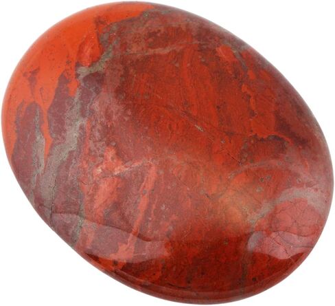 Nupuyai Soap Shape Healing Palm Stone, Smooth Pocket Worry Crystal,Green Aventurine,Set of 2 in Saudi Arabia
