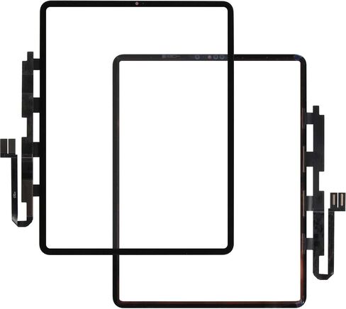 لشاشة اللمس iPAD Pro 12.9 الجيل الخامس 2021 لشاشة اللمس iPad PRO 12.9 الجيل الخامس لجهاز IPAD A2379 A2461 A2462 مجموعة قطع غيار زجاج مستشعر التحويل الرقمي (شاشة LCD غير متضمنة) in Saudi Arabia