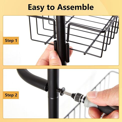 Over The Door Towel Rack, Towel Racks for Bathroom Door Hanging, Door Towel Bar Towel Storage Hanger 4 Tier Behind Door with Hooks for Bath Towels Hand Towel Blanket, Black, YOFOVI in Kuwait