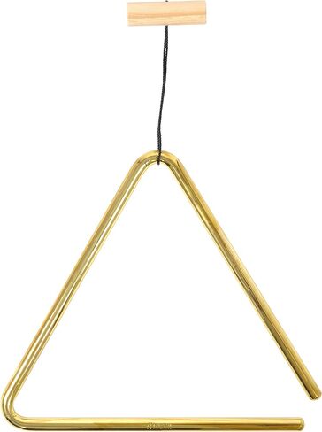 Meinl Percussion TRI20B مثلث من النحاس الصلب مقاس 8 بوصات مع مضرب معدني in Saudi Arabia