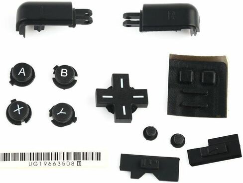 الجزء المثالي لعدسة شاشة بديلة كاملة لغطاء الإسكان باللون الأسود لجهاز Nintendo OEM Nintendo DS Lite NDSL in Kuwait