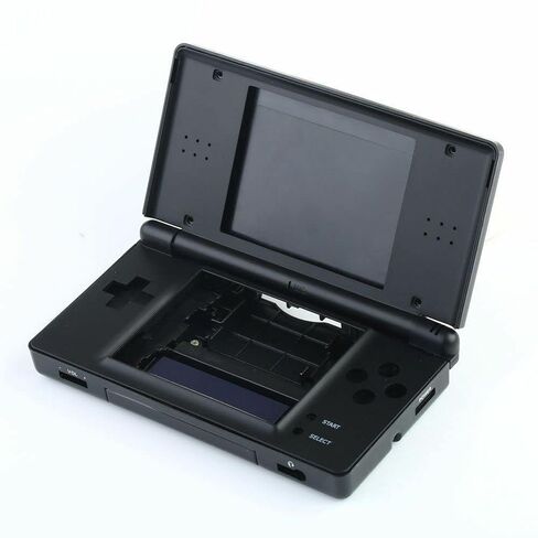 الجزء المثالي لعدسة شاشة بديلة كاملة لغطاء الإسكان باللون الأسود لجهاز Nintendo OEM Nintendo DS Lite NDSL in Kuwait