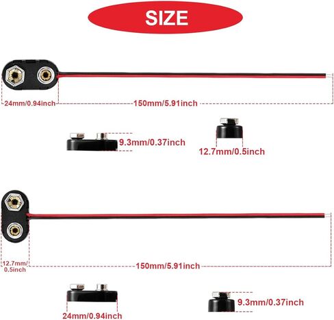 MKBKLLJY 10Pcs AAA Battery Holder Pointed Black Cylindrical Battery Storage Case Holder 3 x 1.5V AAA Batteries to 18650 Batteries with Wiring Cap for 3 x 1.5V AAA Batteries Flashlight Torch RC in Saudi Arabia