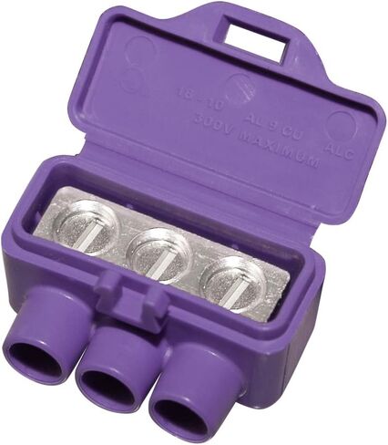King Innovation 95085 AlumiConn Wire Connector, 2500 pk, Purple, Count in Kuwait