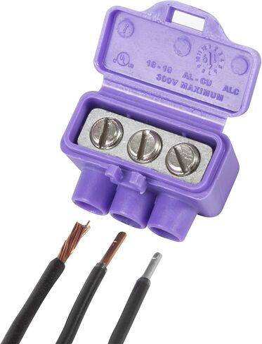 King Innovation 95085 AlumiConn Wire Connector, 2500 pk, Purple, Count in Kuwait