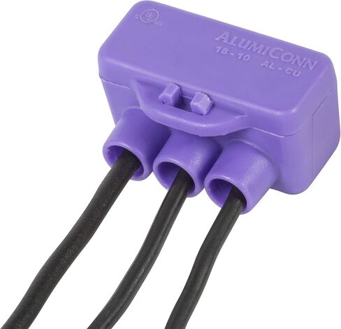 King Innovation 95085 AlumiConn Wire Connector, 2500 pk, Purple, Count in Kuwait