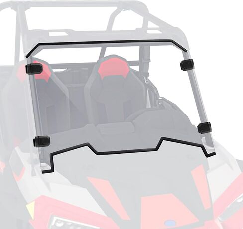 الزجاج الأمامي RZR 1000 XP المقاوم للخدش - الزجاج الأمامي MDPROMCP RZR متوافق مع 2019-2023 RZR 1000/ XP 1000/XP 4 1000/RZR XP Turbo/RZR XP 4 Turbo in Kuwait