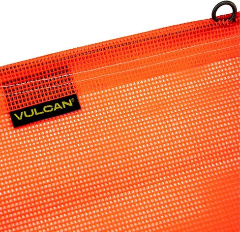 VULCAN Oversize Load Banners, Multi-Color Flags and Magnets Kit - Includes 2 Stretch Cord Oversize Load Banners, 4 Magnets, 4 Red Flags, 4 Orange Flags, and A High-Viz Vented Storage Bag in Saudi Arabia
