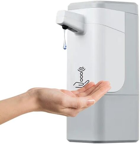20oz (600ml) High Capacity 2024 POTENTIA Automatic, Touchless Soap Dispenser with Powerful Infrared Sensor, Adjustable Dispensing Levels, Liquid Soap, Shower Gel, Hand Sanitizer for Bathroom, Kitchen in Saudi Arabia