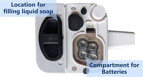 20oz (600ml) High Capacity 2024 POTENTIA Automatic, Touchless Soap Dispenser with Powerful Infrared Sensor, Adjustable Dispensing Levels, Liquid Soap, Shower Gel, Hand Sanitizer for Bathroom, Kitchen in Saudi Arabia