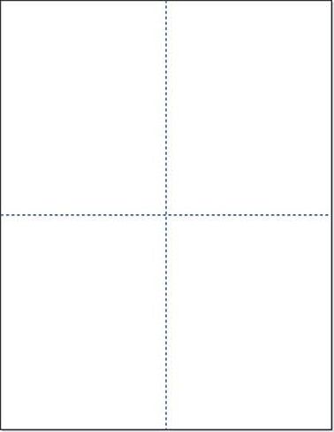 W-2 Forms Blank Paper 4-Up Version"NO Instructions on Back" for Laser and Ink Jet Printer (Forms & Self Seal Envelopes) (100 Sets) in Saudi Arabia