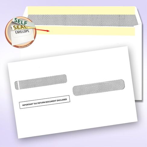 W-2 Forms Blank Paper 4-Up Version"NO Instructions on Back" for Laser and Ink Jet Printer (Forms & Self Seal Envelopes) (100 Sets) in Saudi Arabia