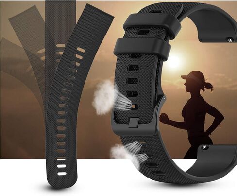 FitTurn 6pack Bands متوافقة مع IP67 مقاوم للماء ساعة تعقب رياضية استبدال الأشرطة الناعمة حزام ساعة سيليكون حزام مع دبابيس سريعة الإصدار لـ IP67 اللياقة البدنية ساعة تعقب النشاط in Kuwait