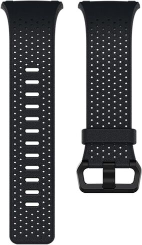 Fitbit Ionic Perforated Leather Accessory Band, Cognac, Large in Saudi Arabia