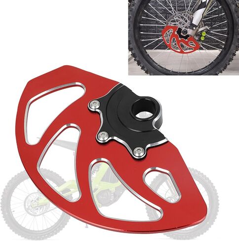 Front Brake Disc Guard for Surron,Brake Rotor Protector Guard for Bike Dirt Sur Ron Light Bee X/S X160/X260 Talaria Sting MX3/R MX4 Black in Saudi Arabia