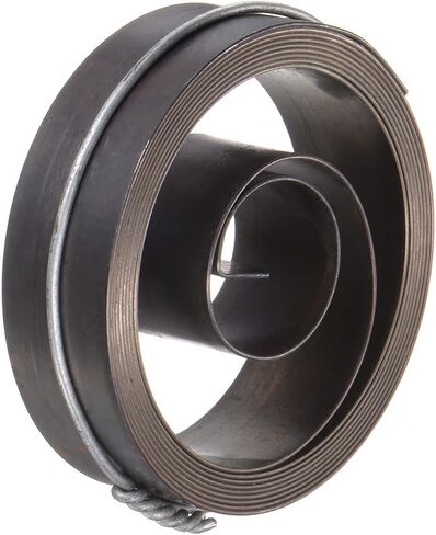HARFINGTON Drill Press Return Spring, 64 x 19 x 0.7mm Quill Spring Feed Return Coil Spring Assembly Spring Steel Chemical Blackening Finish for Drill Press in Saudi Arabia