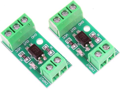 1 قطعة أخضر 1-قناة PC817 وحدة عزل Optocoupler عازل ضوئي إلكتروني عزل الإشارة ومكافحة التداخل 3-5V 12V 24V Optocouplers المنتجات الإلكترونية الضوئية (3-5V) in Kuwait