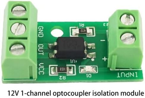 1 قطعة أخضر 1-قناة PC817 وحدة عزل Optocoupler عازل ضوئي إلكتروني عزل الإشارة ومكافحة التداخل 3-5V 12V 24V Optocouplers المنتجات الإلكترونية الضوئية (3-5V) in Kuwait