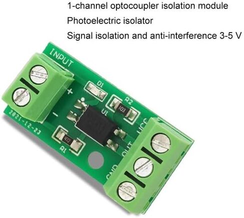 1 قطعة أخضر 1-قناة PC817 وحدة عزل Optocoupler عازل ضوئي إلكتروني عزل الإشارة ومكافحة التداخل 3-5V 12V 24V Optocouplers المنتجات الإلكترونية الضوئية (3-5V) in Kuwait